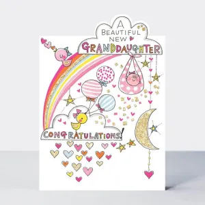 Granddaughter New Baby Card