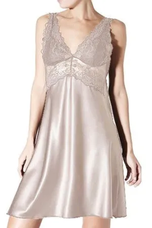 Greta Charm Chemise In Dune - Janira