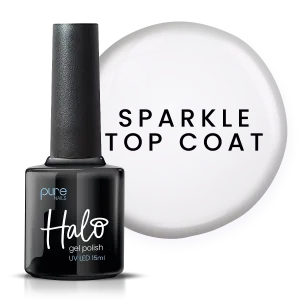 Halo Gel Polish Sparkle Top Coat
