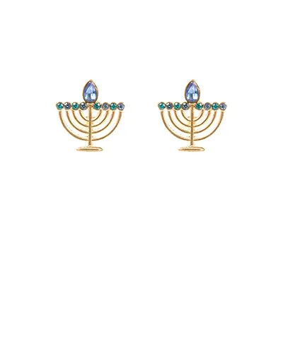 Hanukkah Candle Earrings - Small