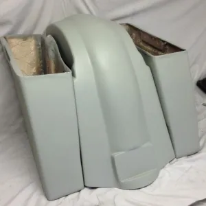 Harley Davidson 6" Extended Stretched Saddlebags