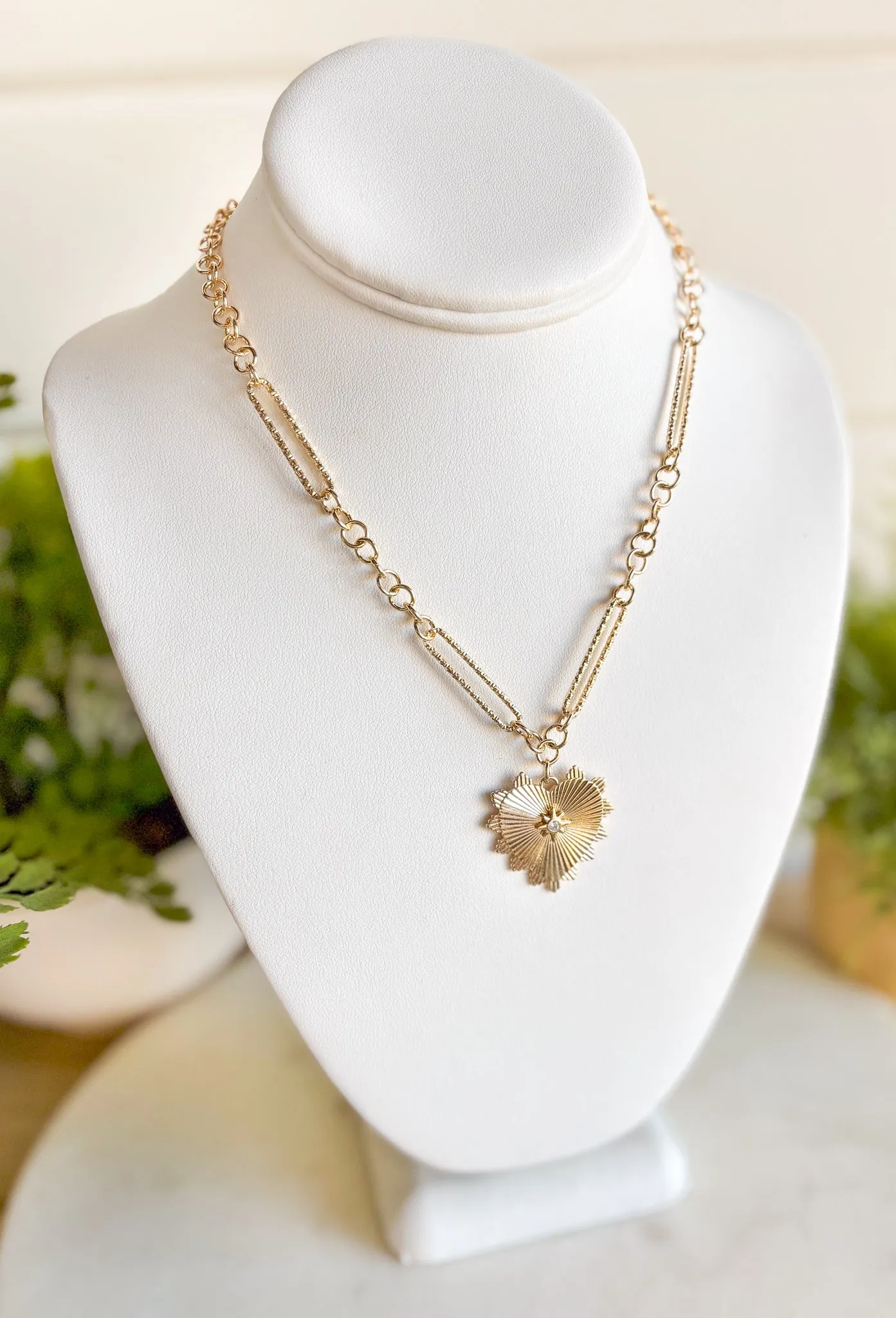 Heart Of Gold Necklace