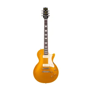 Heritage Custom Shop Core Collection H-150 P90 Electric Guitar with Case, Gold Top