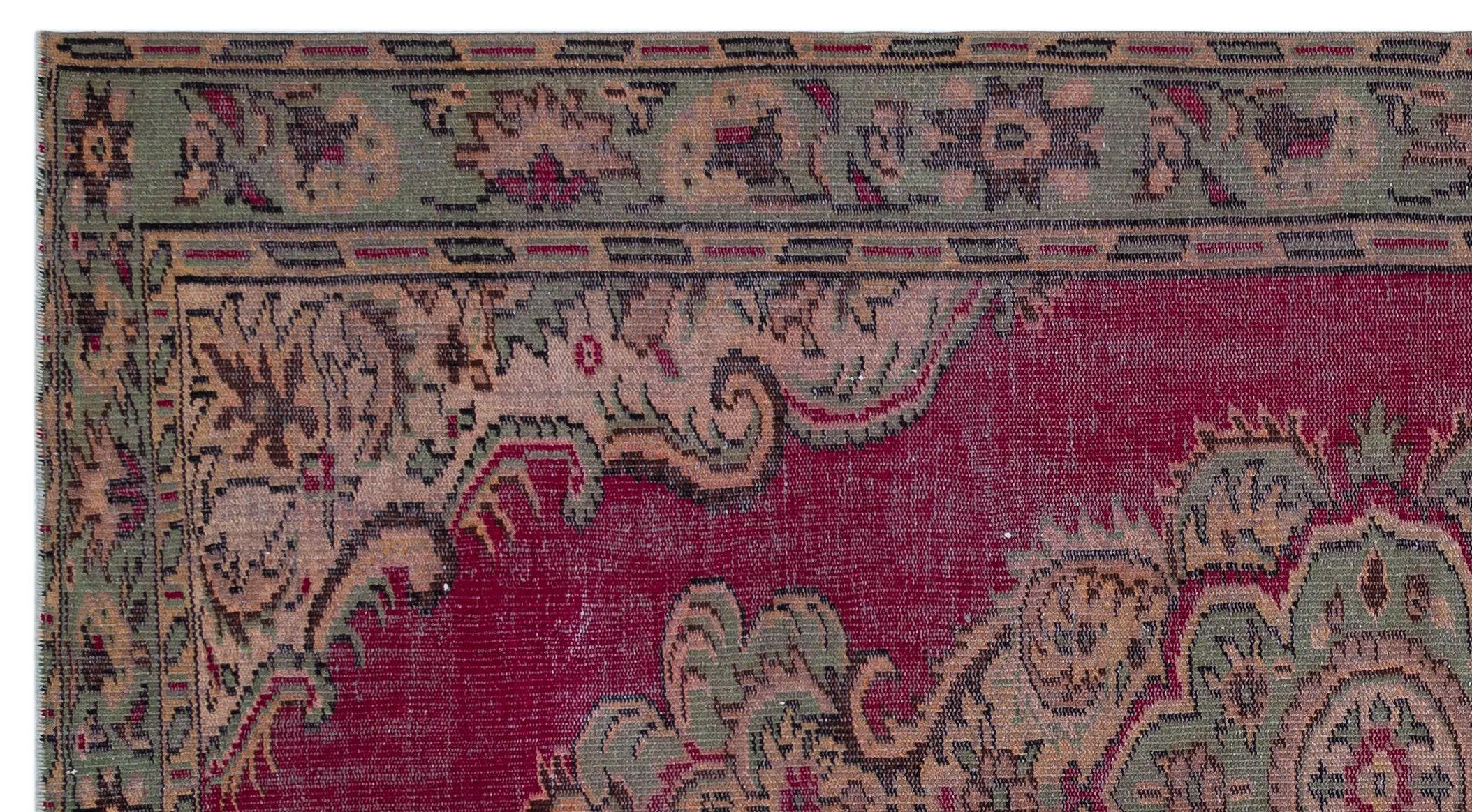 Heritage Over Dyed Vintage Rug 5'2'' x 9'9'' ft 158 x 297 cm