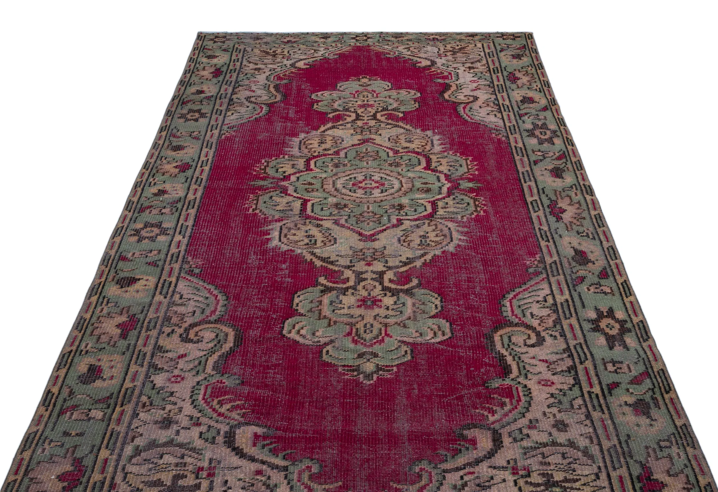 Heritage Over Dyed Vintage Rug 5'2'' x 9'9'' ft 158 x 297 cm