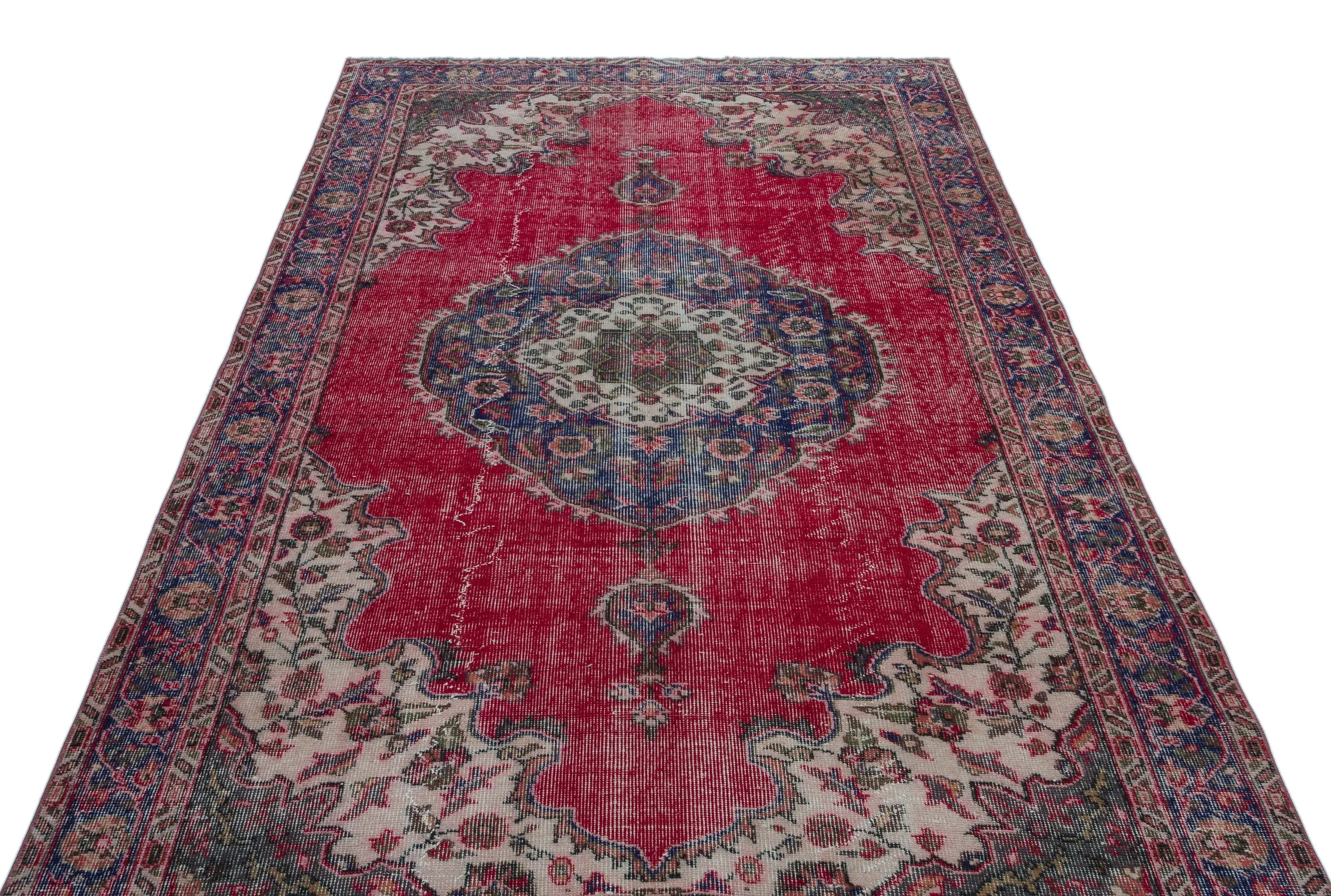 Heritage Over Dyed Vintage Rug 5'5'' x 9'3'' ft 165 x 283 cm
