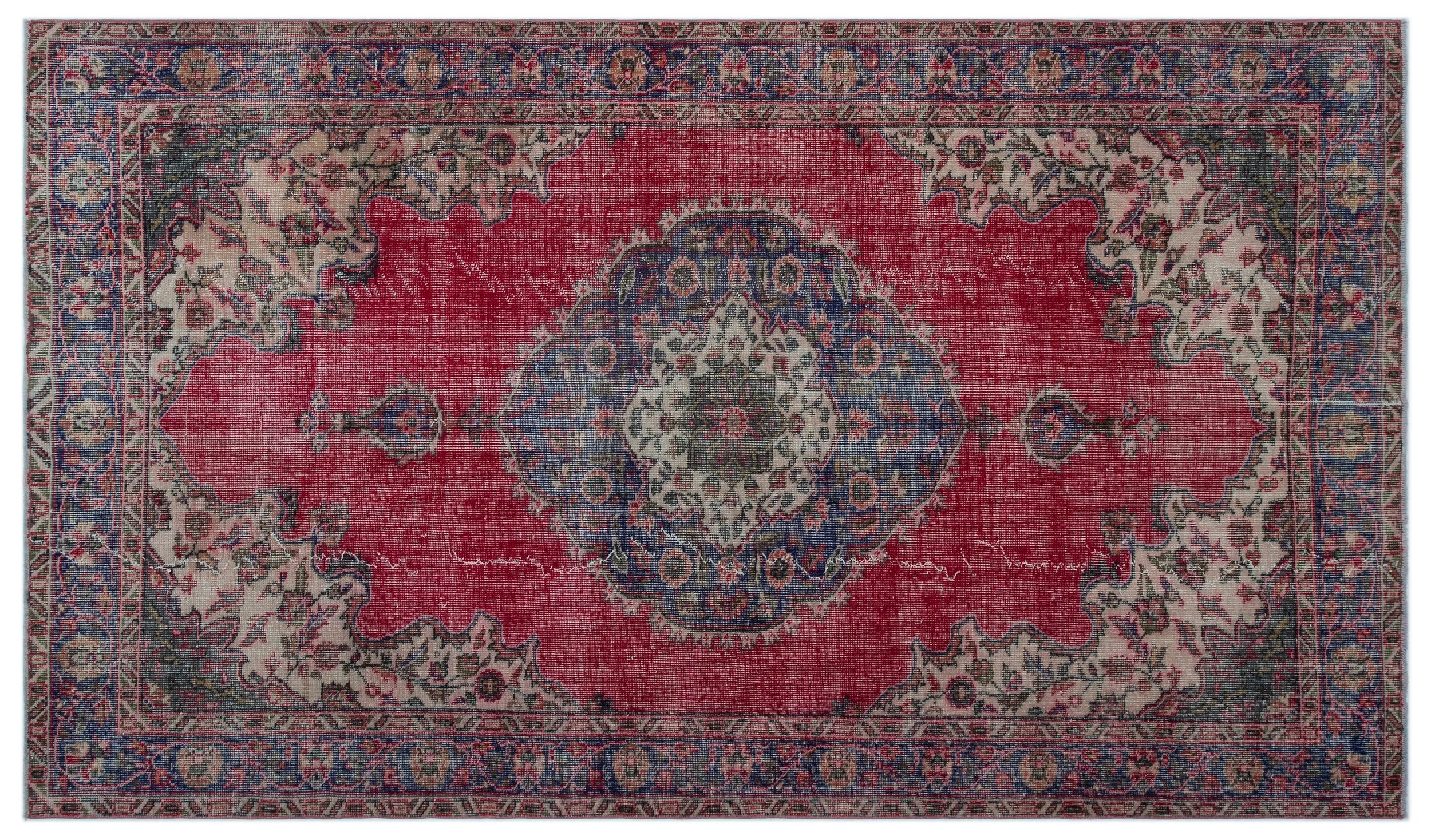 Heritage Over Dyed Vintage Rug 5'5'' x 9'3'' ft 165 x 283 cm