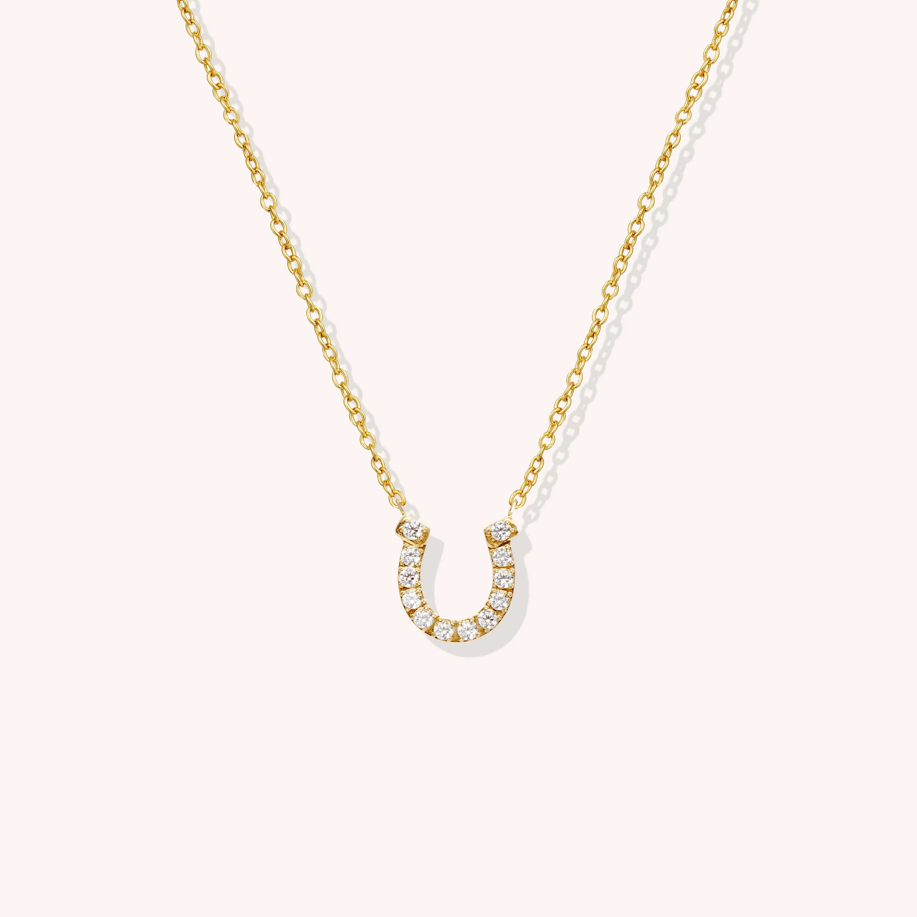 Horseshoe Pendant Necklace