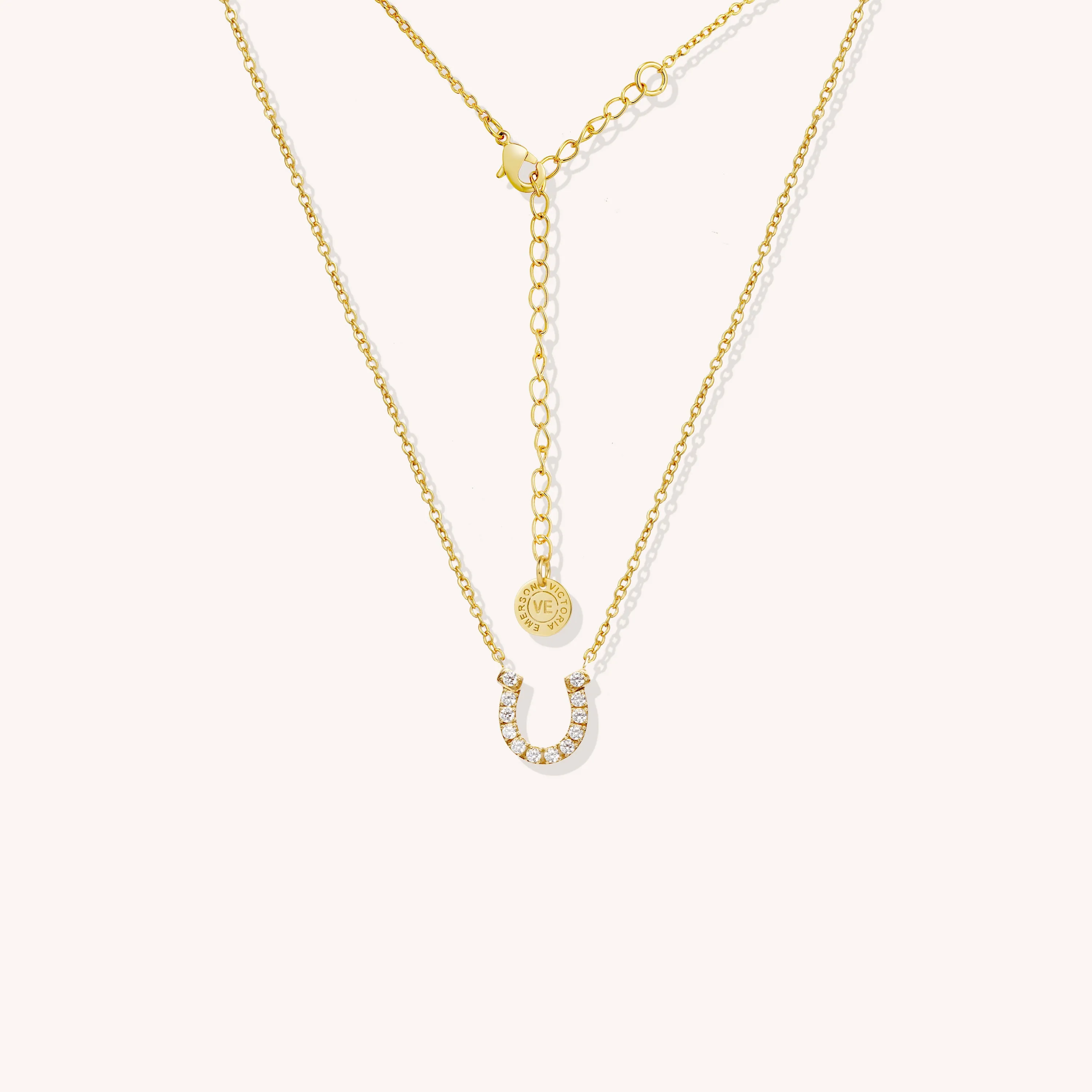 Horseshoe Pendant Necklace