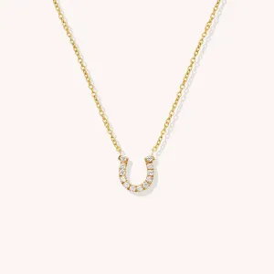 Horseshoe Pendant Necklace
