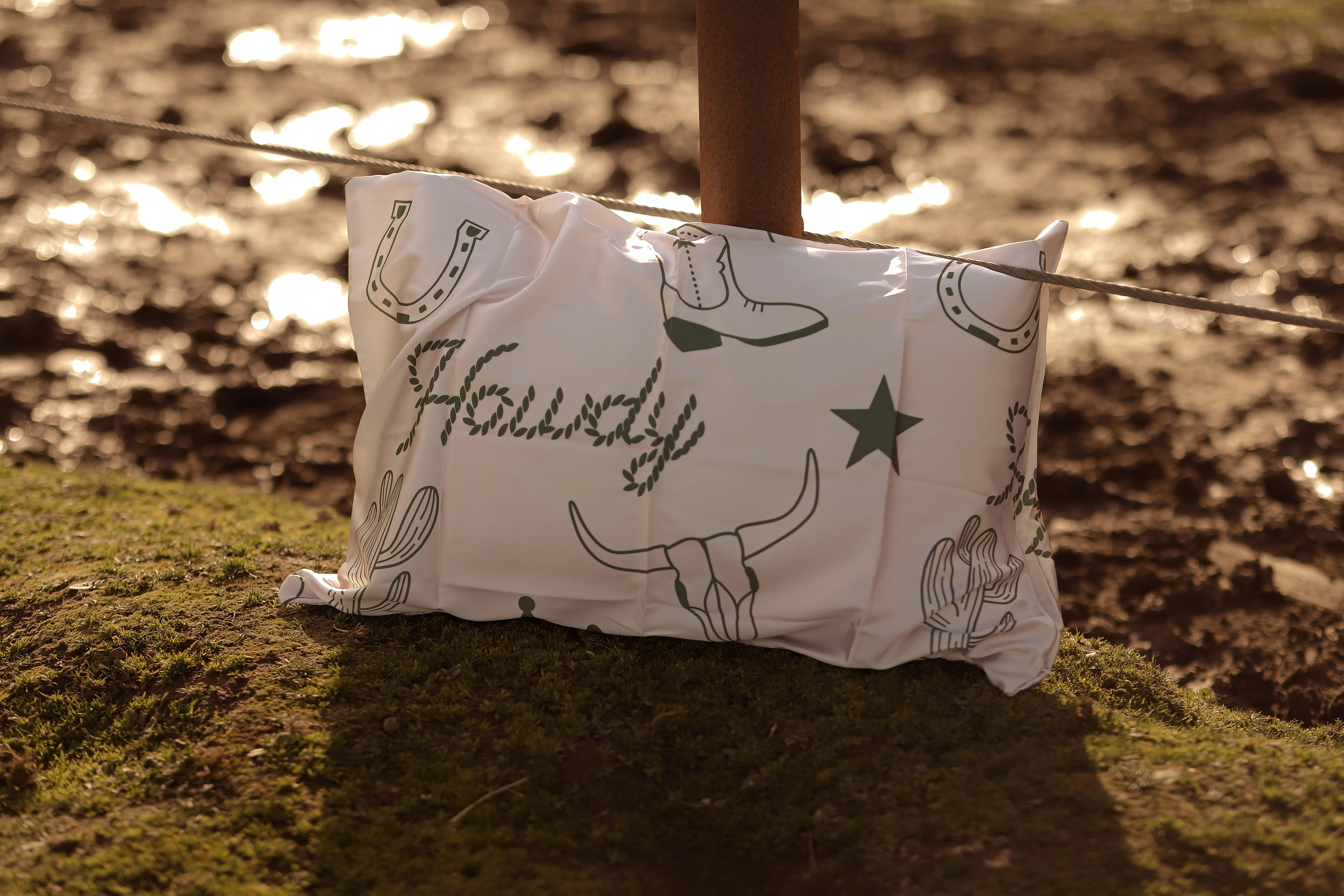 Howdy Satin Pillow Case