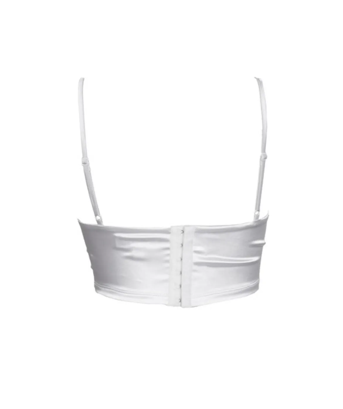 In The Spotlight Satin Crop Top