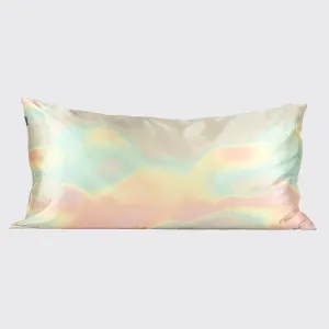 Iridescent Satin Pillowcase- King