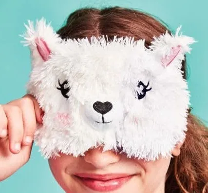 Iscream Llama Furry Eye Mask