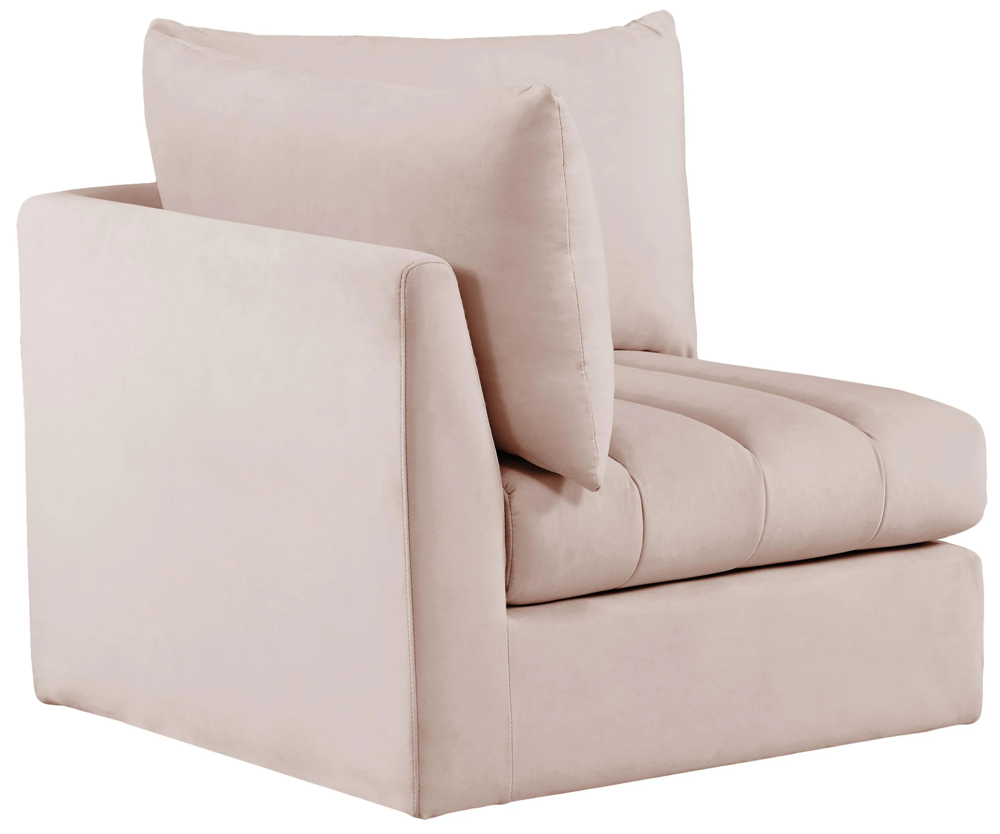 Jacob Pink Velvet Corner