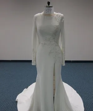 Kenneth Winston Size 8 519 Ivory Gown