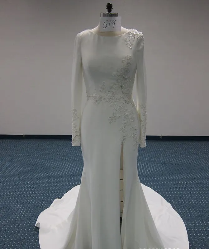 Kenneth Winston Size 8 519 Ivory Gown