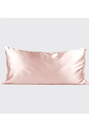 King Satin Pillowcase - Blush