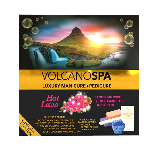 LaPalm Volcano Spa Luxury Pedicure - Hot Lava