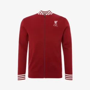 LFC Mens Heritage Red Shankly Knit Zip Through