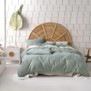 Linen House Angelika Aqua Duvet Cover Set