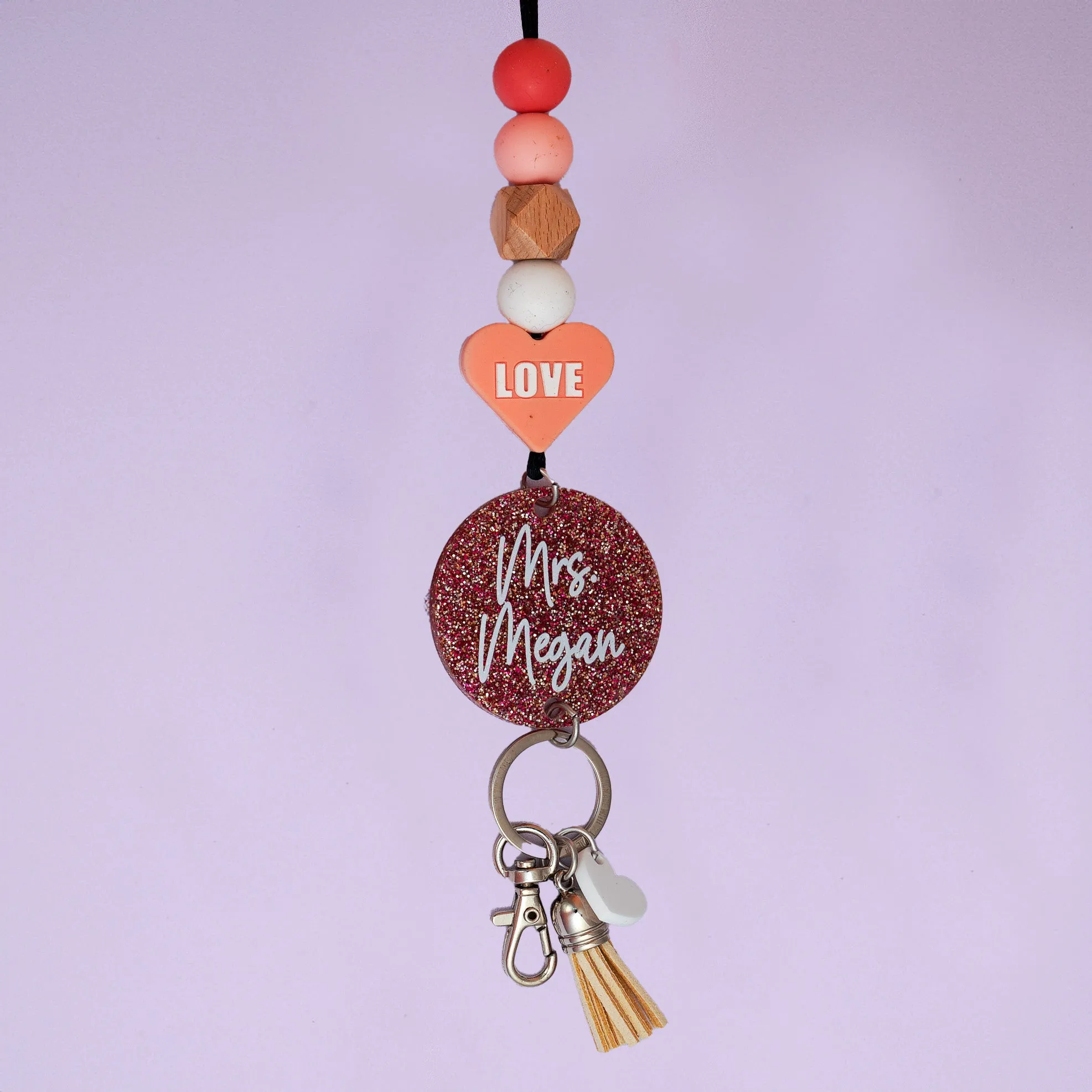Lots of Love Personalized Teacher Lanyard