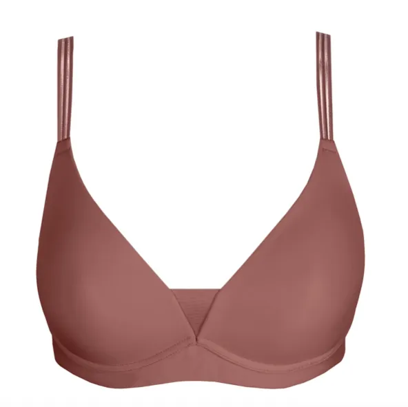 Louie non-wired 0122094 - Satin Taupe