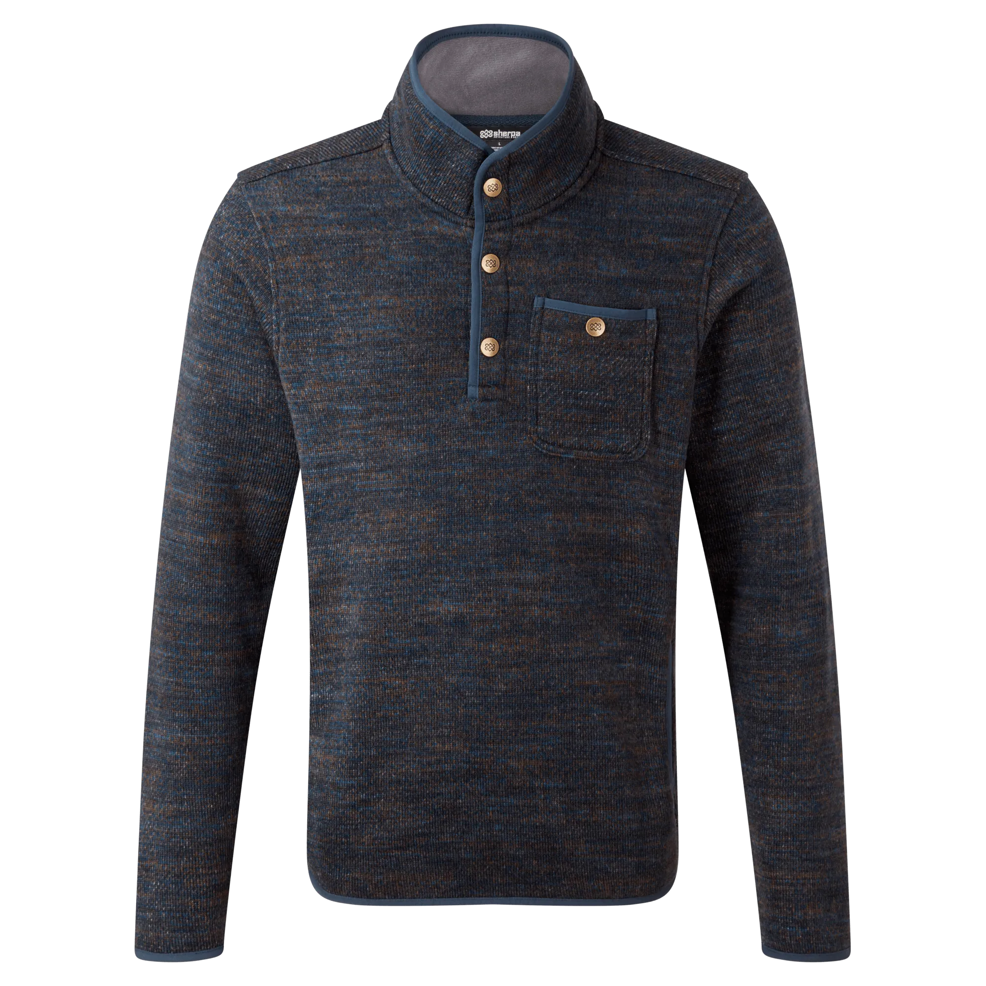 Lumbini Pullover - Rathee Blue Texture