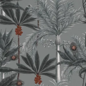 MADAGASCAR Grey Wallpaper