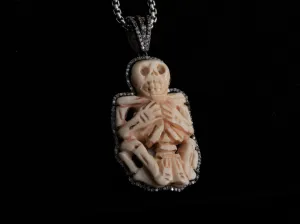 Mammoth and Black Diamond Pendant