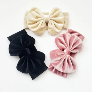Marlowe Velvet Bow Headwrap