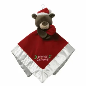 Merry Christmas Lovey Santa Bear