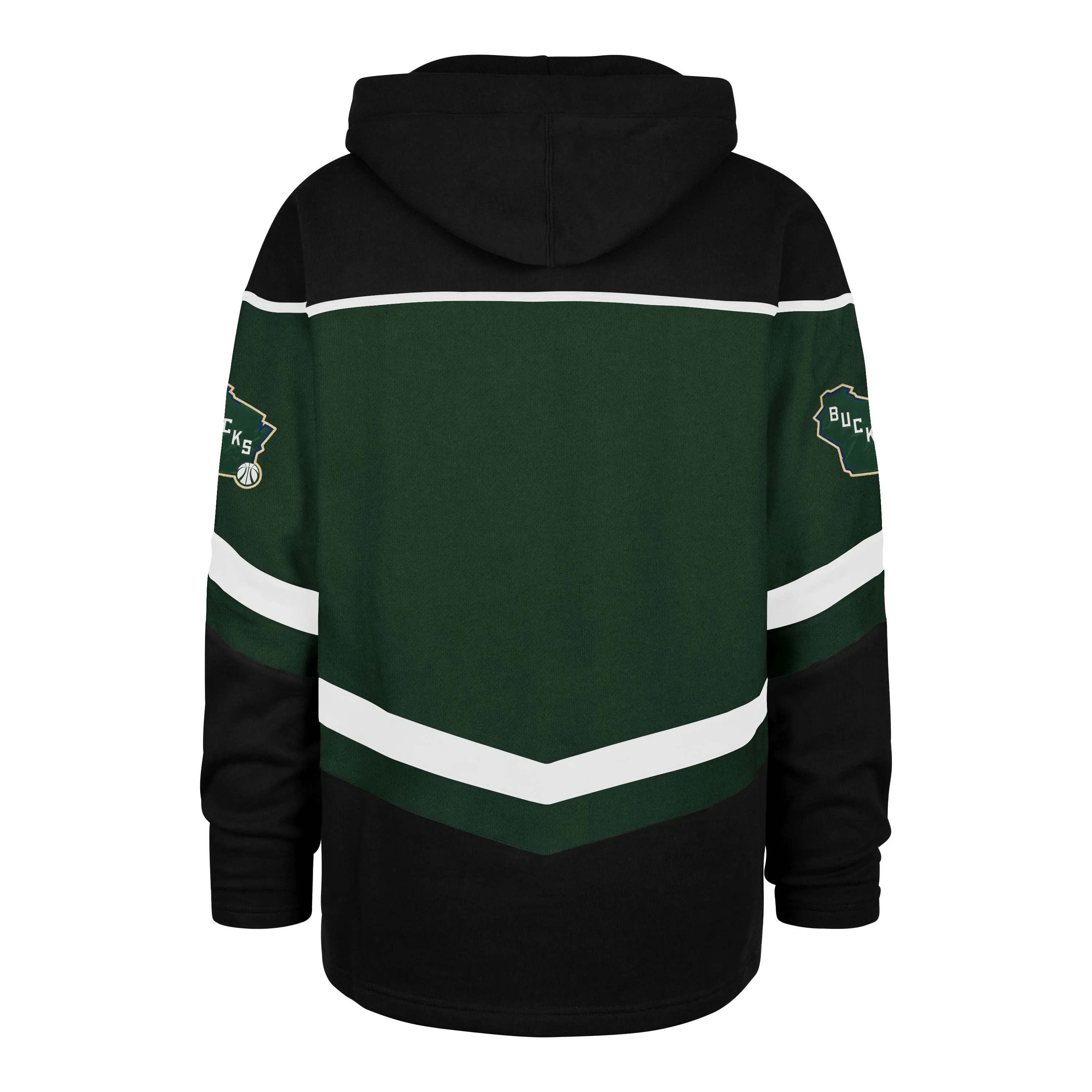 MILWAUKEE BUCKS TRI SATIN '47 LAYUP LACER HOOD