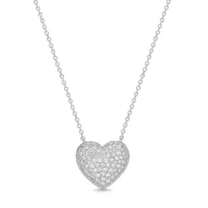 Mémoire Diamond Pavé Heart Necklace