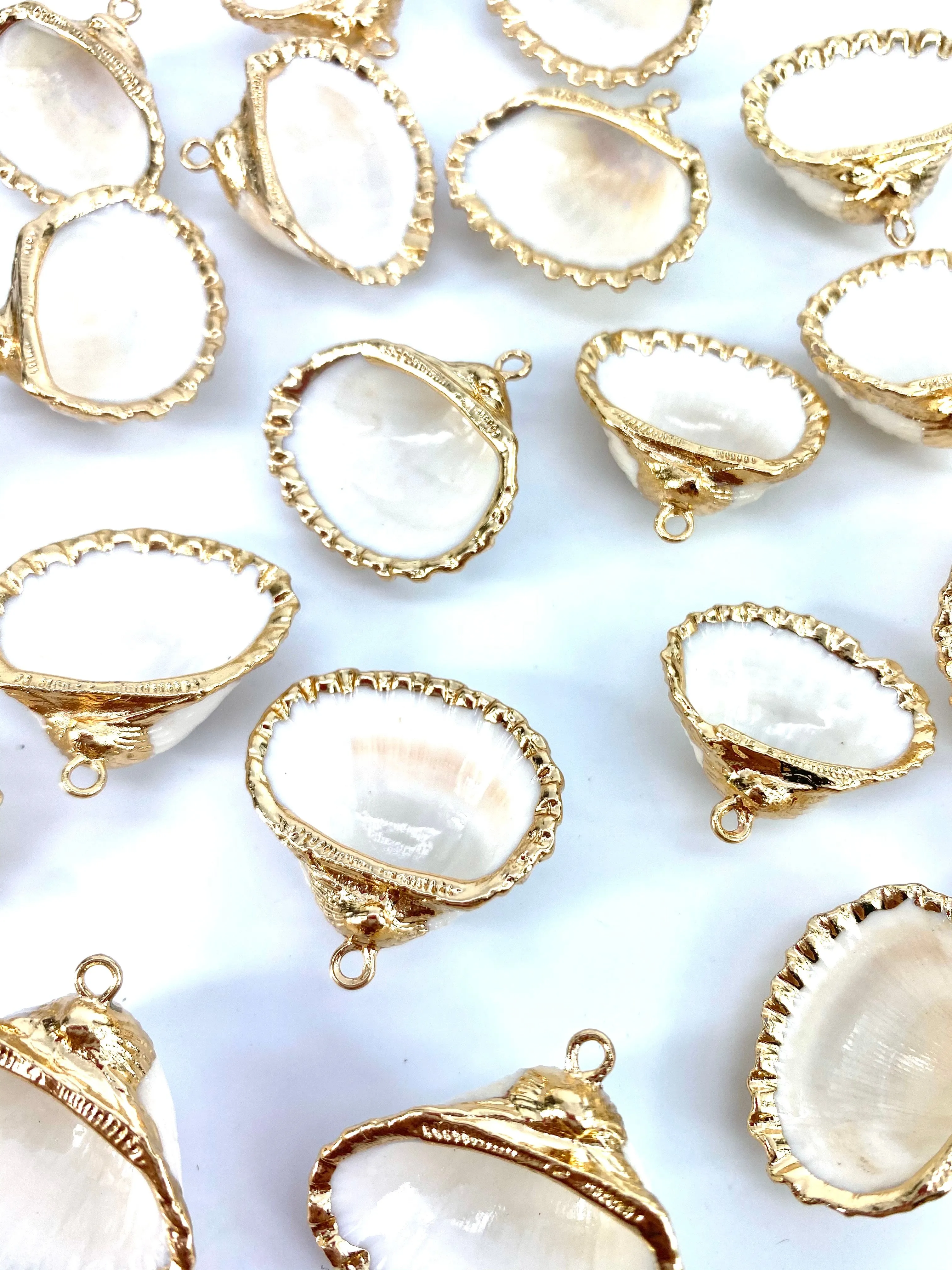 Mother Of Pearl Seashell Beads, Sku#M640