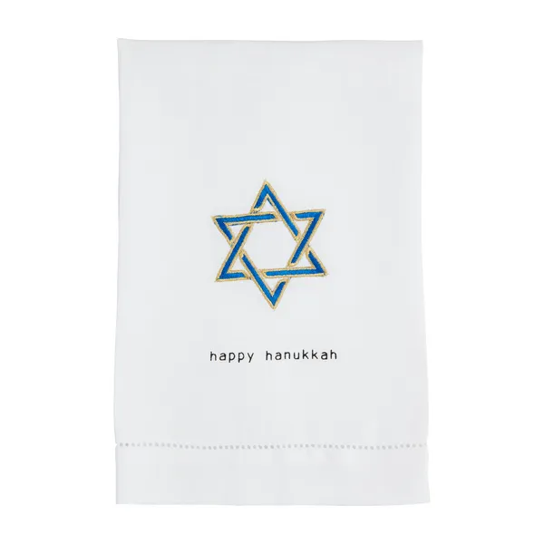 Mudpie Star of David Appliqué Towel