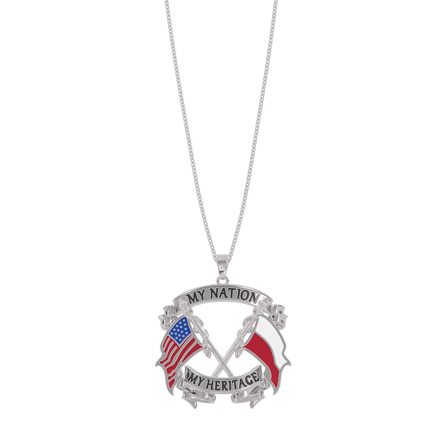 My Nation My Heritage Polish Necklace