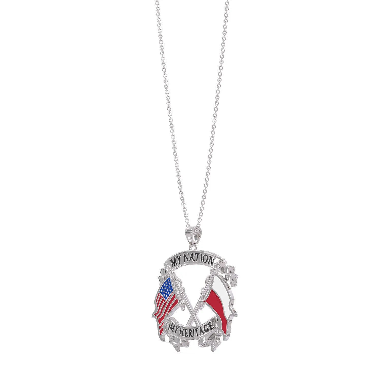 My Nation My Heritage Polish Necklace
