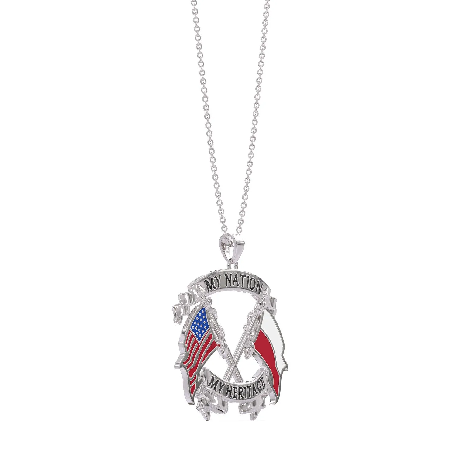 My Nation My Heritage Polish Necklace
