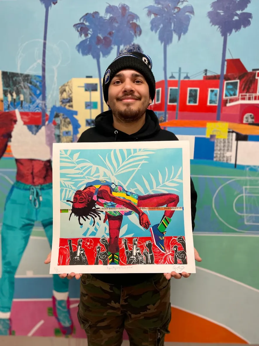 Na'ye Perez, Higher, Thy Will / Peace of Mind, 2022; Limited Edition Print