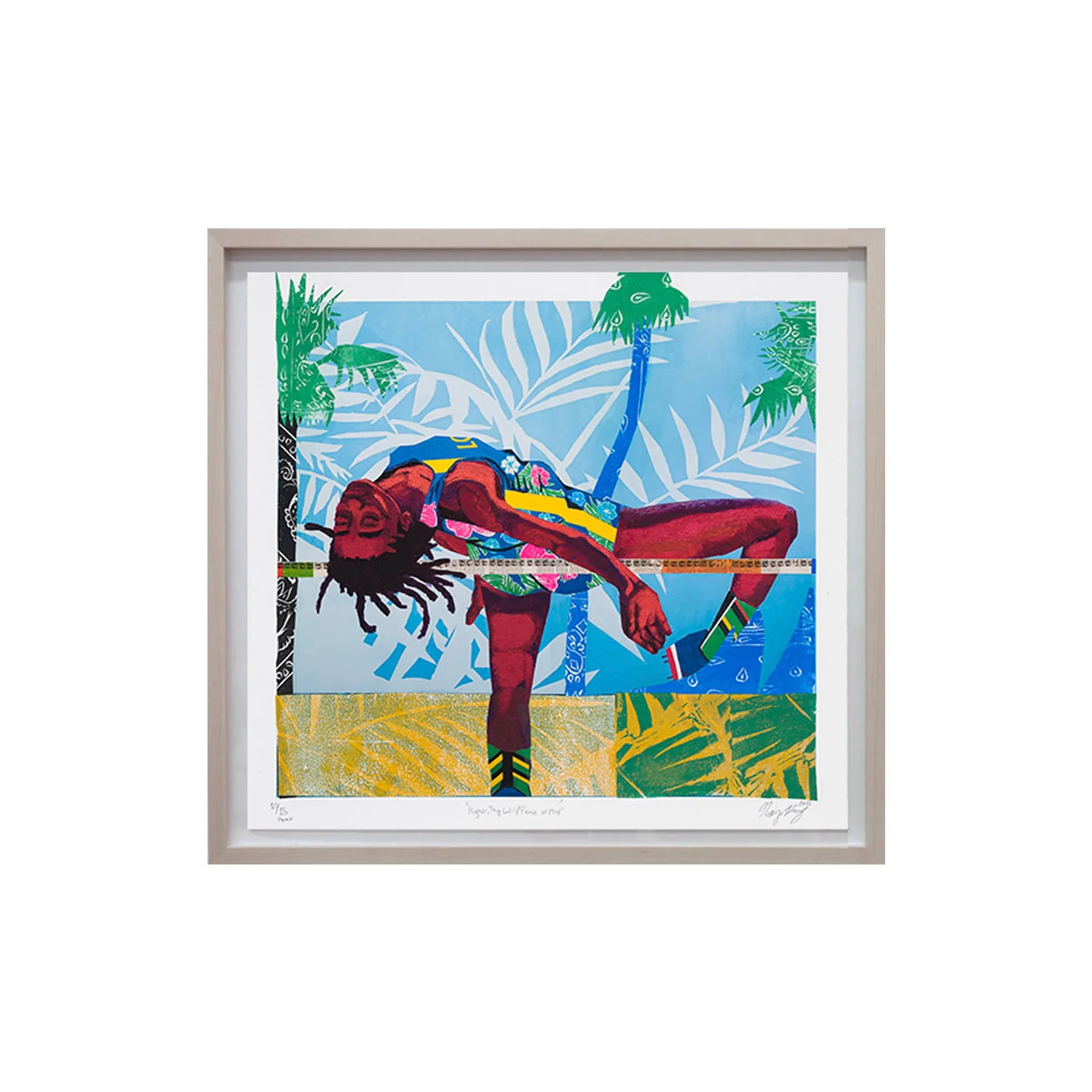 Na'ye Perez, Higher, Thy Will / Peace of Mind, 2022; Limited Edition Print