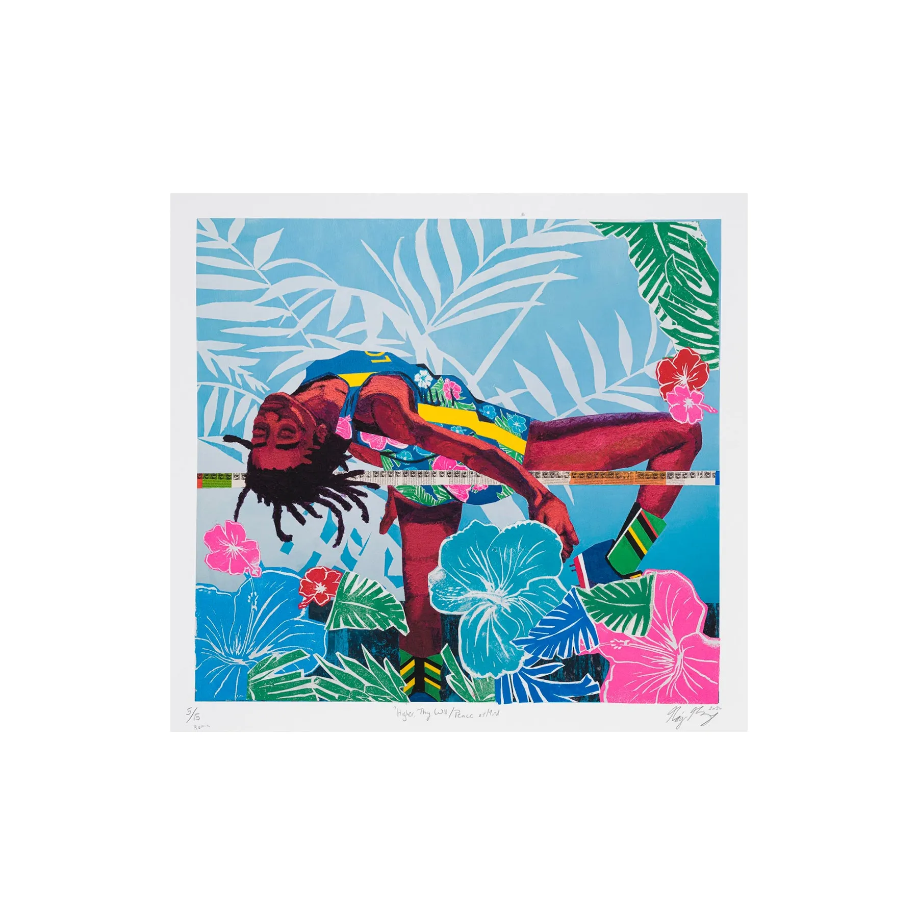 Na'ye Perez, Higher, Thy Will / Peace of Mind, 2022; Limited Edition Print