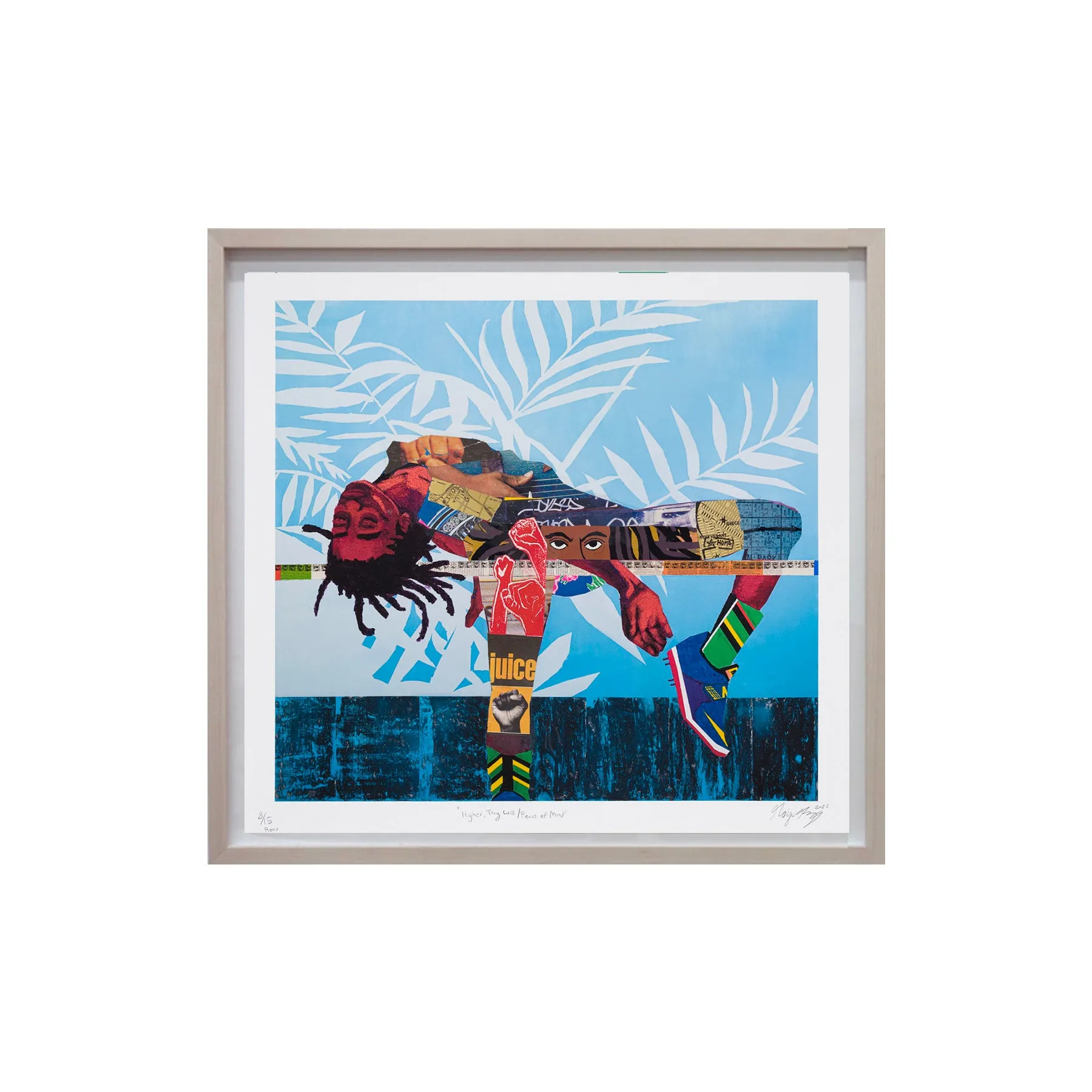 Na'ye Perez, Higher, Thy Will / Peace of Mind, 2022; Limited Edition Print