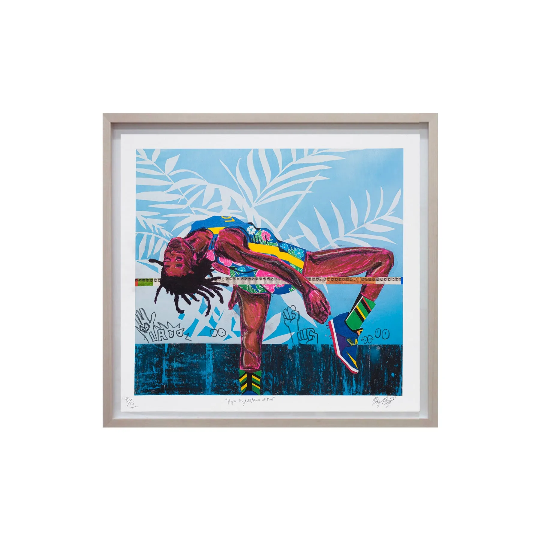 Na'ye Perez, Higher, Thy Will / Peace of Mind, 2022; Limited Edition Print
