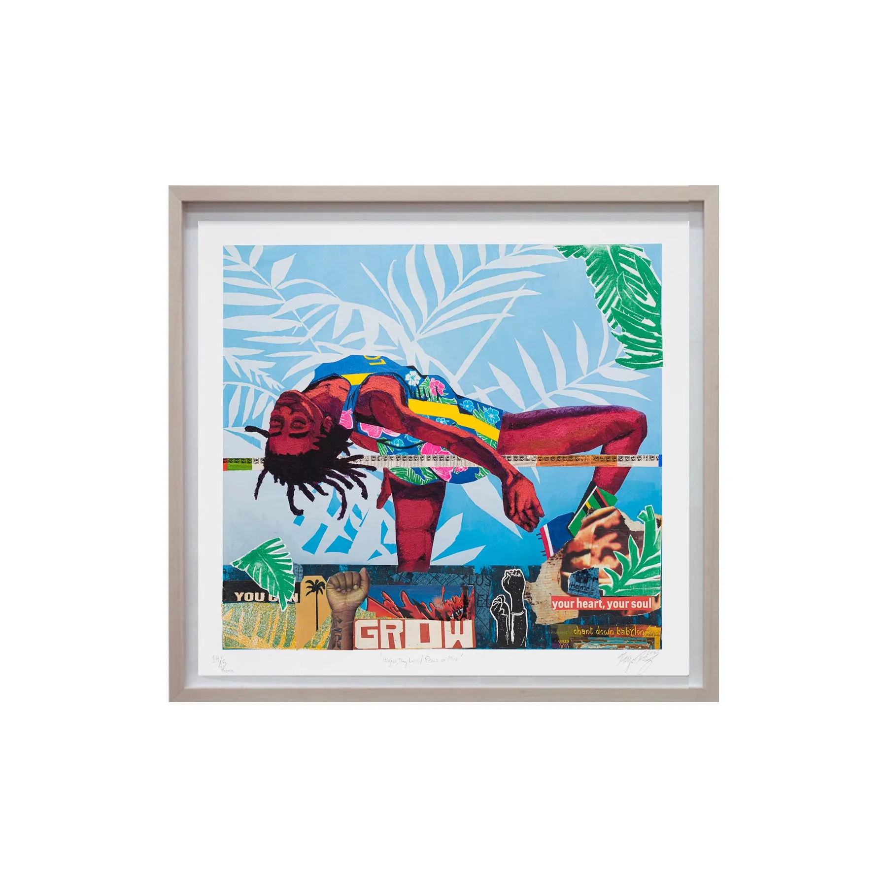 Na'ye Perez, Higher, Thy Will / Peace of Mind, 2022; Limited Edition Print