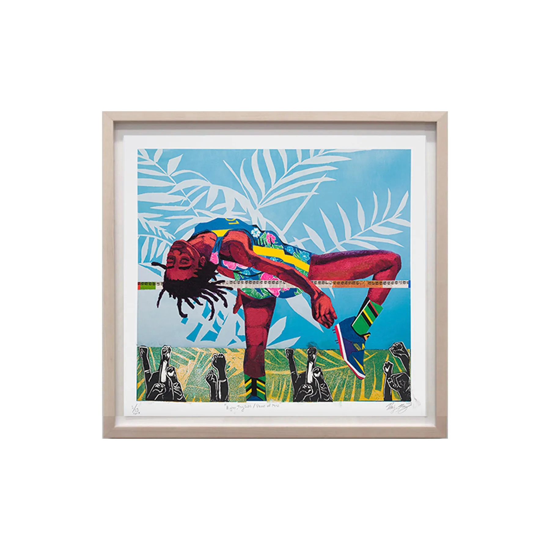 Na'ye Perez, Higher, Thy Will / Peace of Mind, 2022; Limited Edition Print