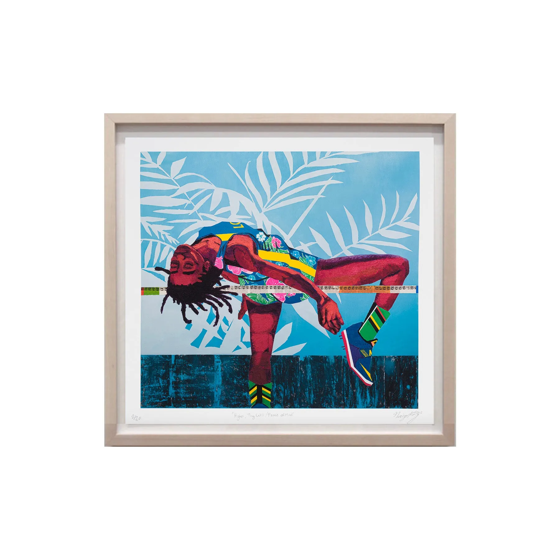 Na'ye Perez, Higher, Thy Will / Peace of Mind, 2022; Limited Edition Print
