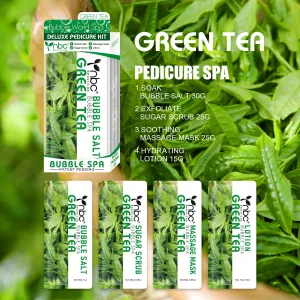 NBC Bubble World Spa Kit (4 Step) - Green Tea