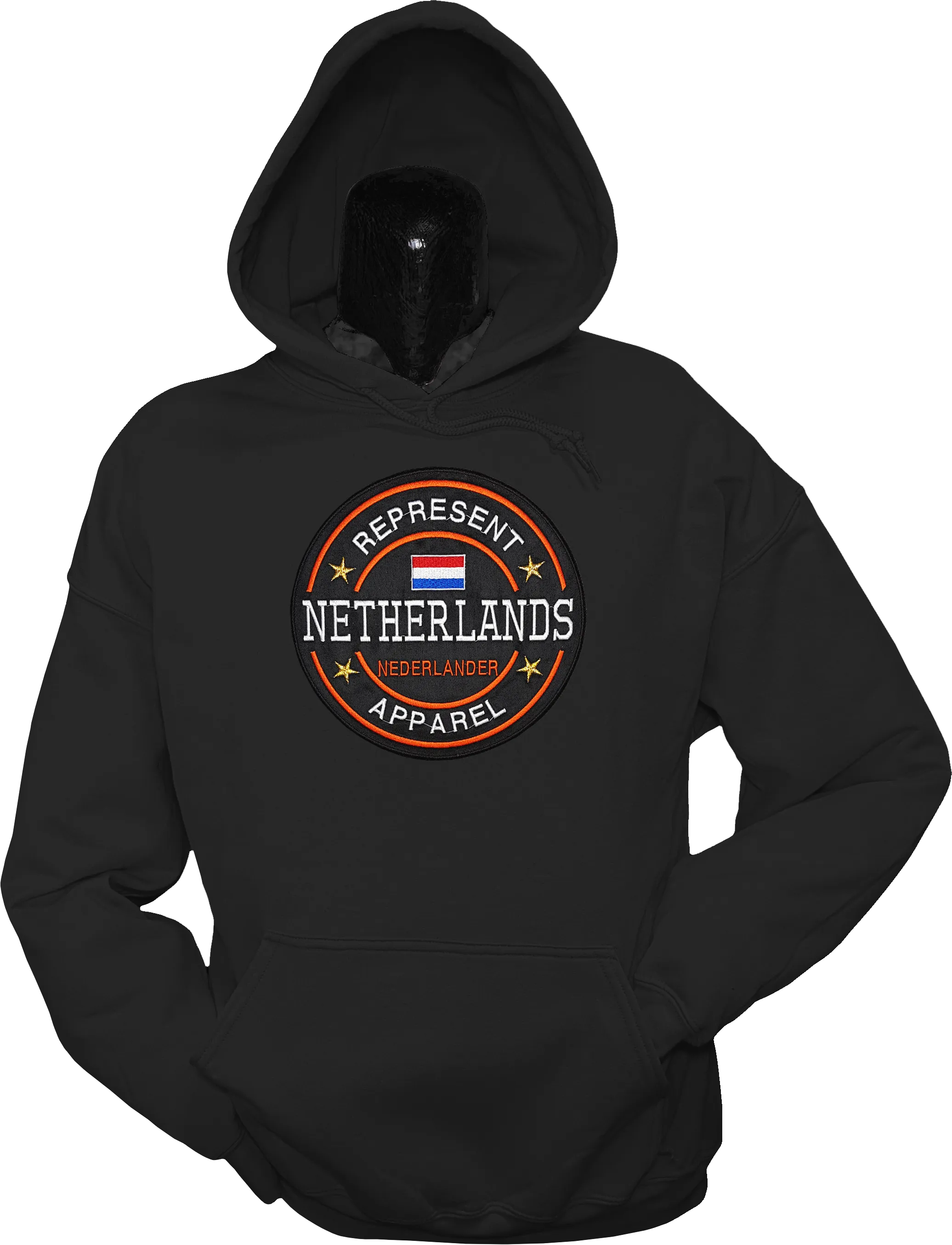 Netherlands Hoodie Benchmark Black