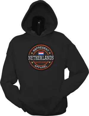 Netherlands Hoodie Benchmark Black